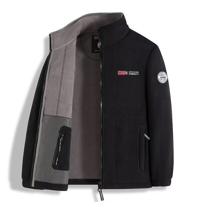 Men's Thickly Insulated Fleece Jacket