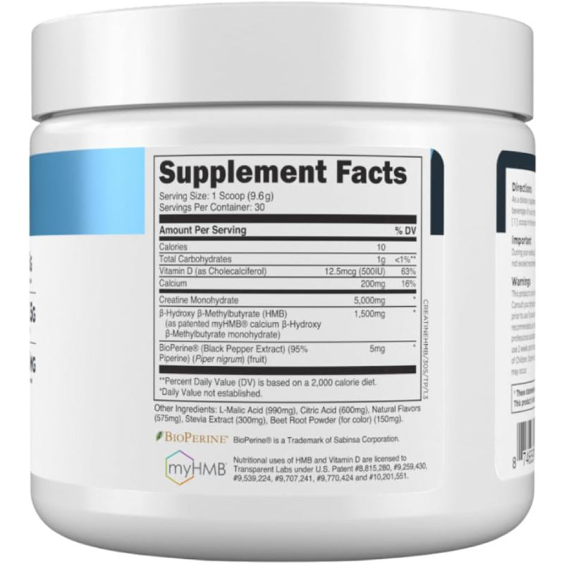 Creatine HMB Tropical Punch Powder