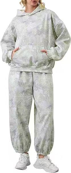 Unisex Fleece-Lined Hoodie & Sweatpants Set