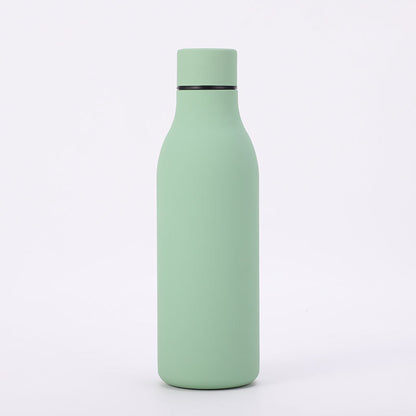 Rubber Paint Insulated Water Bottle