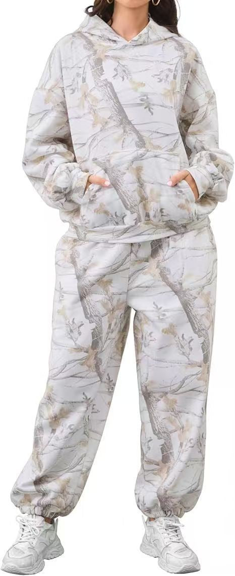 Unisex Fleece-Lined Hoodie & Sweatpants Set