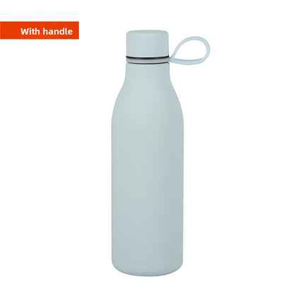 Rubber Paint Insulated Water Bottle