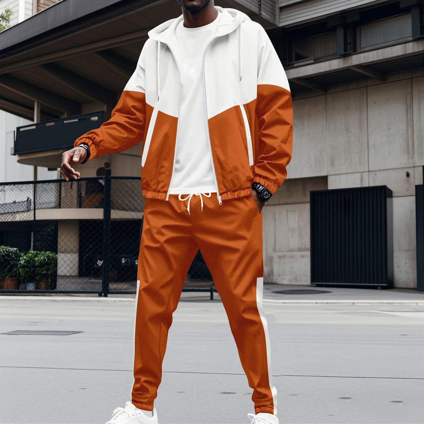 Men’s Hooded Sportswear Set