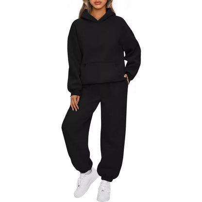 Women's Casual Sweatshirt & Jogger Pants Set