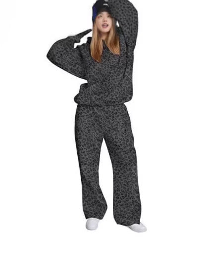 Unisex Fleece-Lined Hoodie & Sweatpants Set