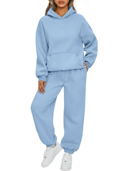 Women's Casual Sweatshirt & Jogger Pants Set