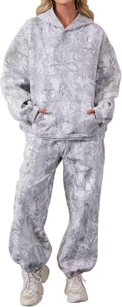 Unisex Fleece-Lined Hoodie & Sweatpants Set