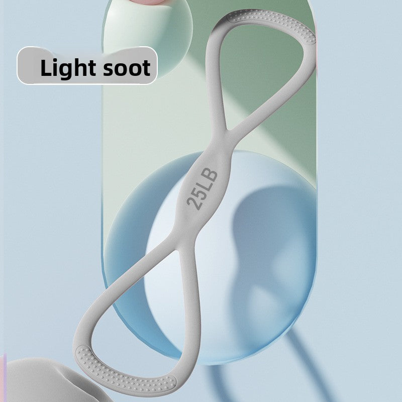 High-Elasticity Figure-8 Silicone Resistance Band