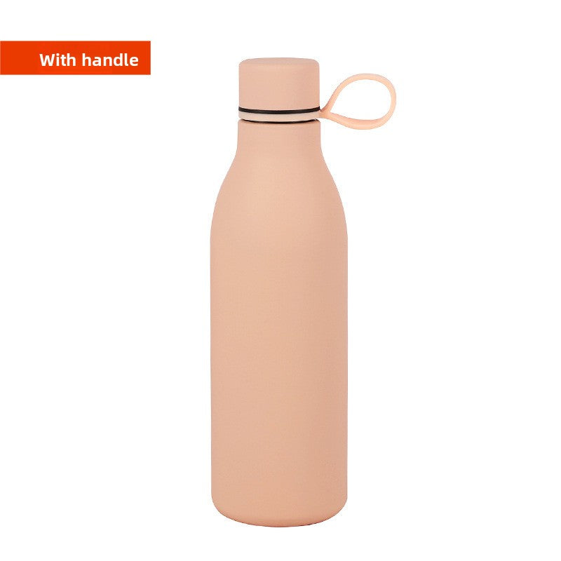 Rubber Paint Insulated Water Bottle