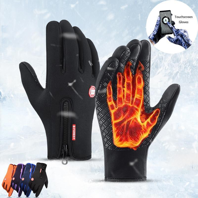 Ultimate Outdoor Winter Gloves: Touchscreen-Enabled, Windproof Full-Finger Design for All Your Sports and Adventures