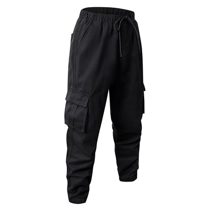 Men’s Slim-Fit Cotton Camouflage Ankle Pants