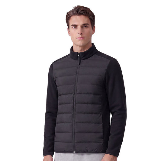 Windproof Stand Collar Puffer Coat