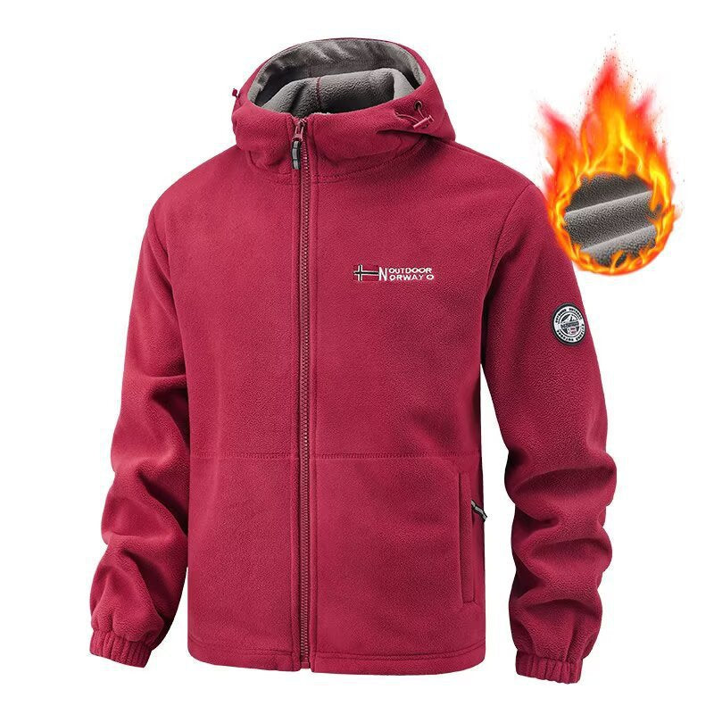 Men's Thickly Insulated Fleece Jacket