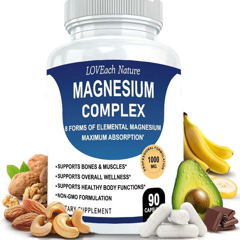 Unlock Your Wellness with Magnesium Complex: 8 Essential Magnesium Forms for Optimal Health
