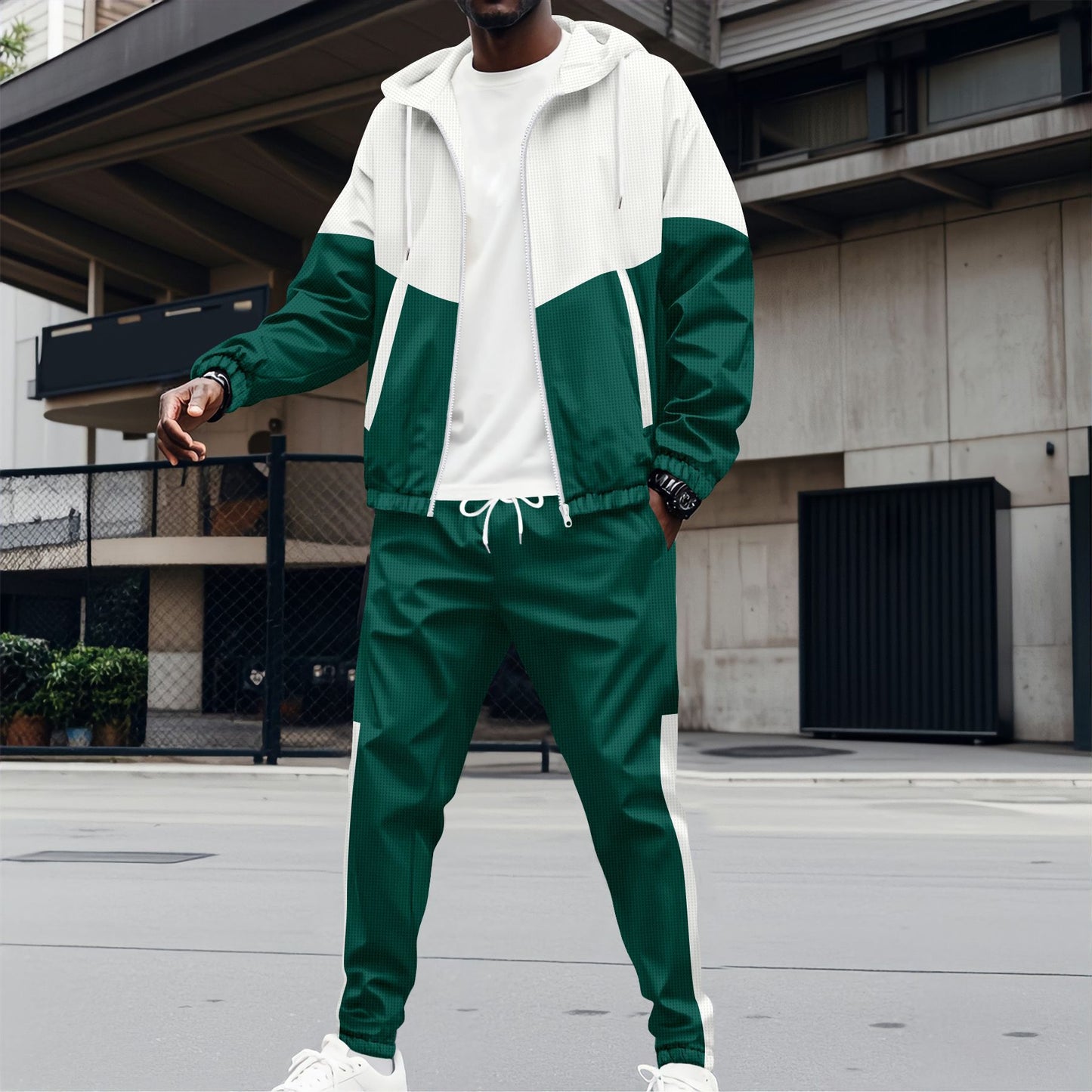 Men’s Hooded Sportswear Set