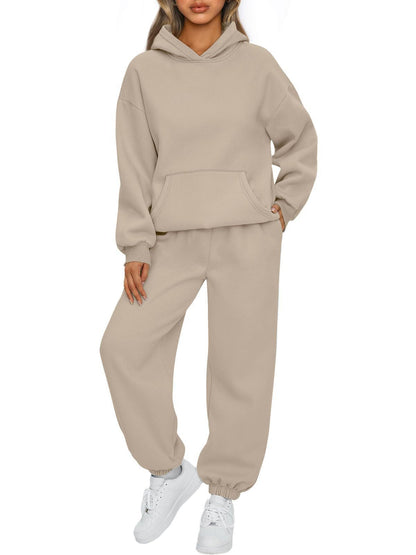 Women's Casual Sweatshirt & Jogger Pants Set