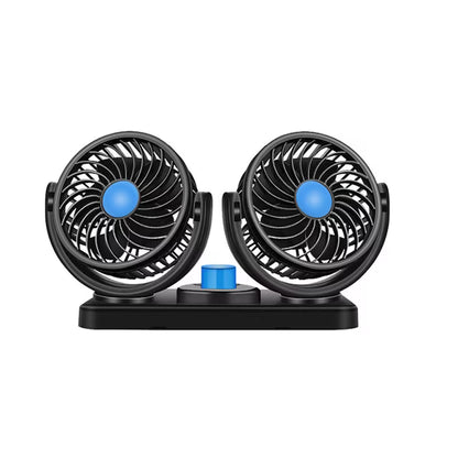 Dual Head Car Fan